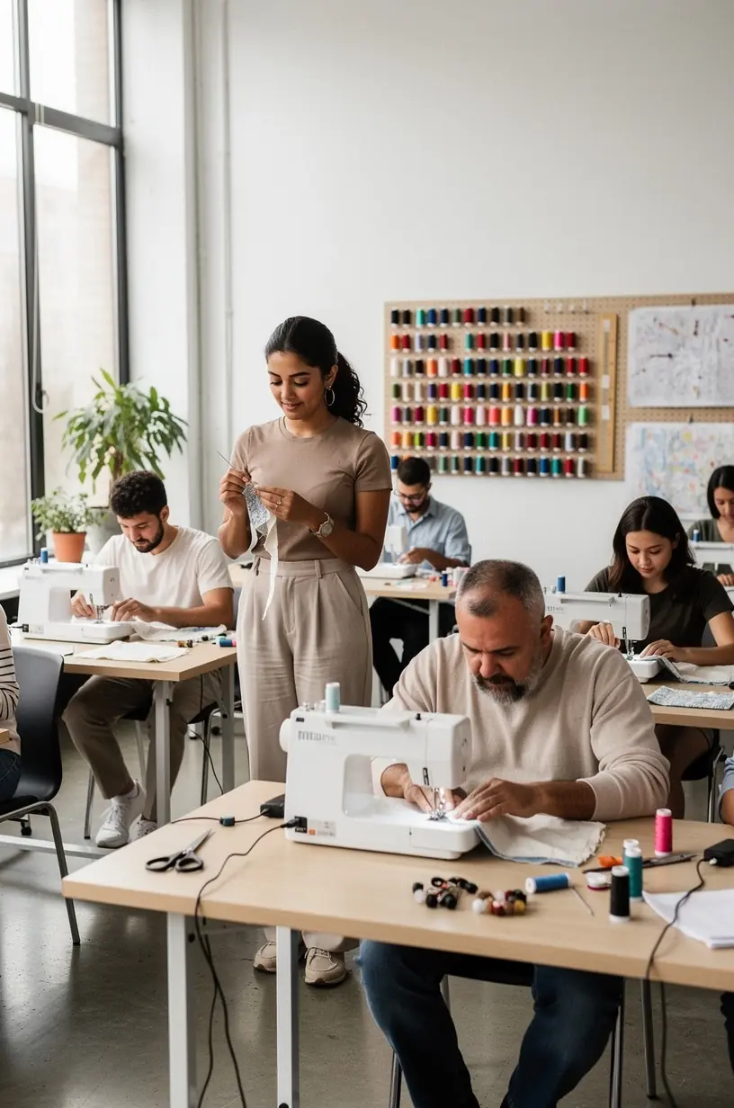 Sewing patterns visual guide for crafters