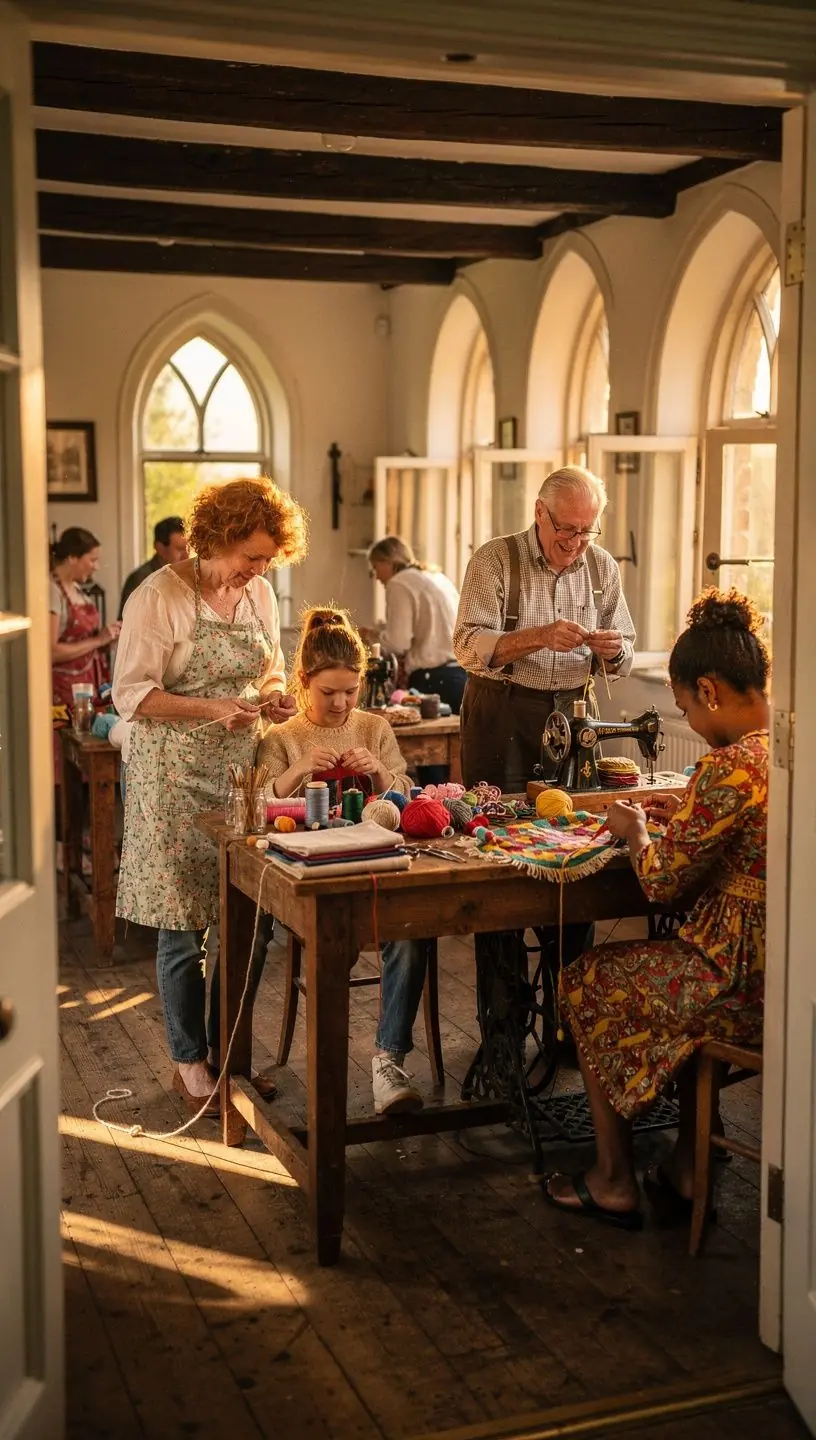 Modern office environment